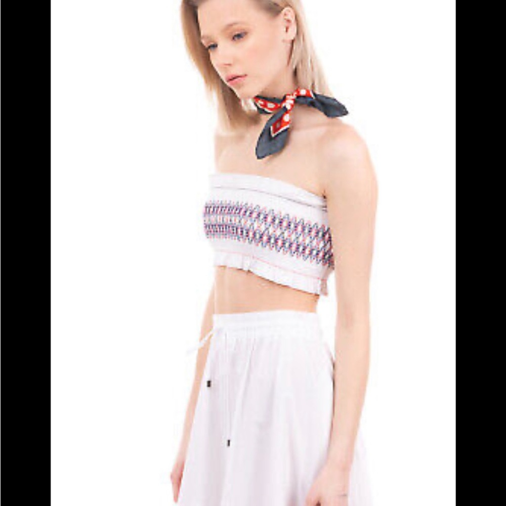 Tibi crop top